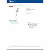 Wichard Key Ring with Snap Hook - Part #9305 trendygifthk